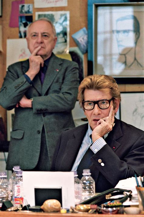 yves saint laurent last photo